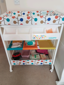 cosatto bath changing unit